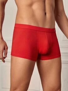 Men 5pcs Letter Graphic Boxer Brief - Multicolor - View 5