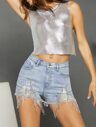 女士牛仔短褲