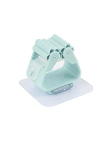 1入組掛壁式隨機色掃帚收納架