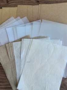 30 cái Giấy Thủ Công Trang Trí Màu Hỗn Hợp - Nhiều màu - Xem 2