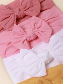 6pcs Baby Bow Knot Hair Band - Multicolor - View 2