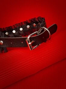 ROMWE J-Fashion 戒指裝飾頸鏈 - 黑色 - 查看 4