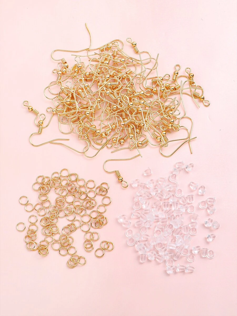300pcs Minimalist DIY Earrings Accessory - Multicolor - View 1
