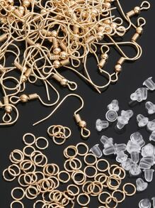 300pcs Minimalist DIY Earrings Accessory - Multicolor - View 2