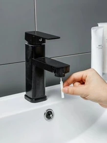 10 piezas Cepillo de limpieza de cabezal de ducha de baño, cepillo pequeño antiobstrucción de lavado, cepillo de limpieza de huecos de poros para orificio de teléfono de baño de cocina - Blanco - Ver 4