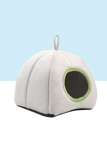 Small Pet Winter Nest, Suitable For Hamsters, Sugar Gliders And Other Small Animals - Grey - View 2