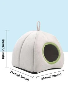 Small Pet Winter Nest, Suitable For Hamsters, Sugar Gliders And Other Small Animals - Grey - View 3