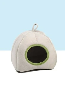 Small Pet Winter Nest, Suitable For Hamsters, Sugar Gliders And Other Small Animals - Grey - View 4
