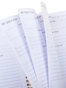 1入組聖誕手套圖案計劃筆記本