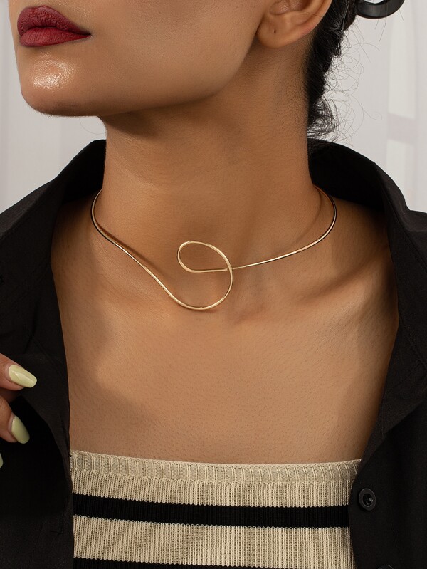 Minimalist Cuff Choker SHEIN USA