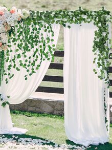 12pcs Artificial Leaf Vine - Green - View 7