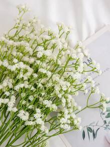 1 Bouquet Artificial Baby's Breath Flowers, Home Decoration, Party Supplies, Photo Prop - Multicolor - View 3