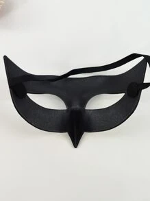 1入组裝派對用隨機圖案閃光細節服裝眼罩 - 黑色 - 查看 2