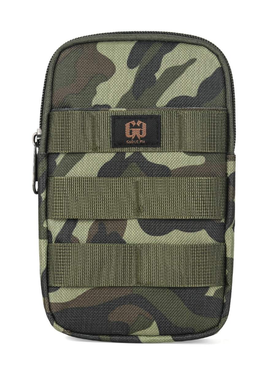 GAOLEMA Mini Men Camo Pattern Belt Bag - Multicolor - View 1