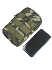 GAOLEMA Mini Men Camo Pattern Belt Bag - Multicolor - View 4