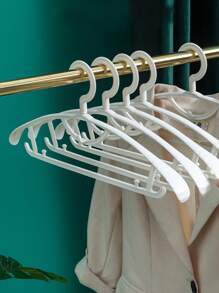 2pcs Anti-slip Clothes Hanger - White - View 6