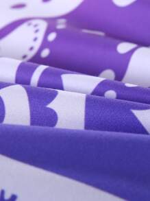 曼陀羅圖案被套套裝不附帶內芯 - 彩色 - 查看 4