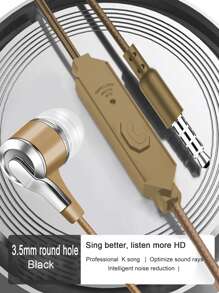 1入組有線入耳式耳機