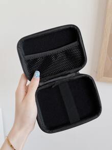 6 cái Bear Decor Bảo vệ cáp dữ liệu chống đứt & Vỏ đầu sạc & Bộ túi - màu đen - Xem 5