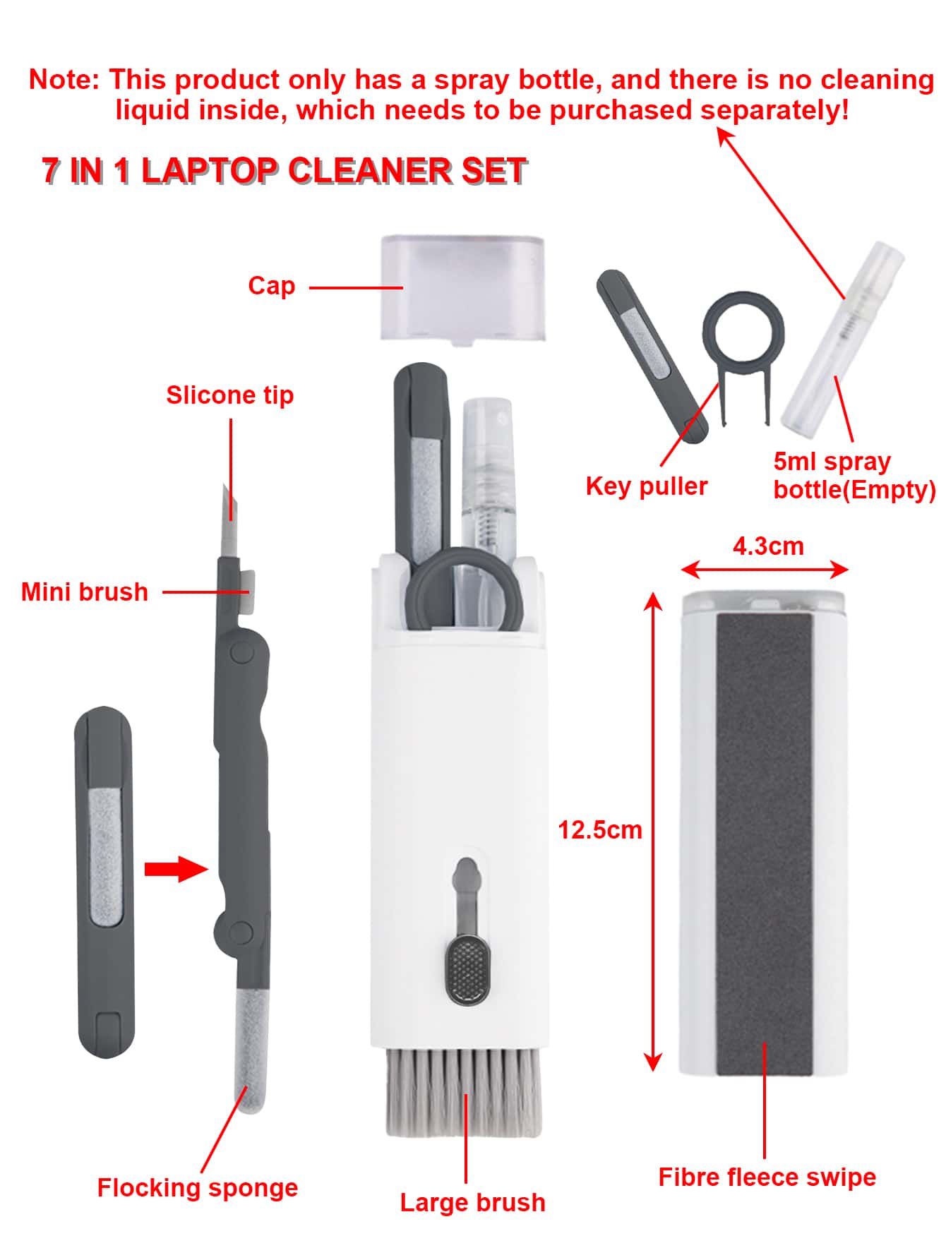7 In 1 Keyboard Cleaning Tool SHEIN USA