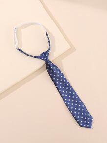 Star Print Tie - Multicolor - View 3