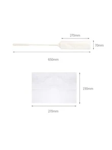 FaSoLa 10pcs Adjustable Cleaning Brush - White - View 3