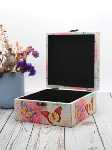 1 pieza Joyero con patrón de mariposa - Multicolor - Ver 3