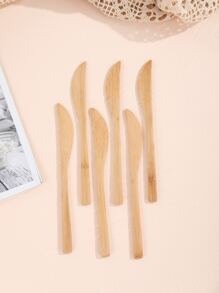 1套裝竹子手柄餐具套裝