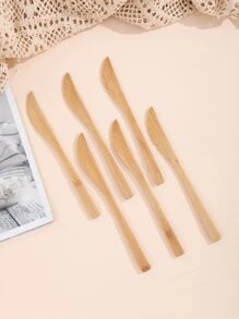 1套裝竹子手柄餐具套裝