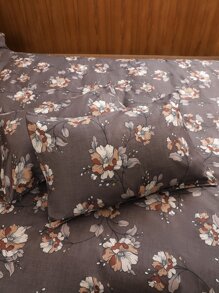 Set colcha sin relleno con patrón floral - Multicolor - Ver 5