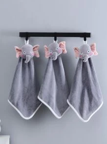 1 pieza Toallita elefante con adorno de cabeza absorbente - Multicolor - Ver 6