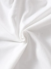 小女童燈籠袖上衣和格紋印花百褶半身裙