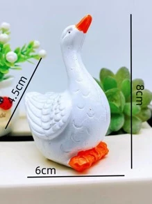 1pc Duck Shaped Decoration Craft - Multicolor - View 3