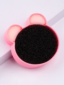 1pc Makeup Brush Cleaning Box - Watermelon Pink - View 4