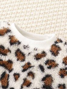 Baby Leopard Print Bodysuit - Multicolor - View 3