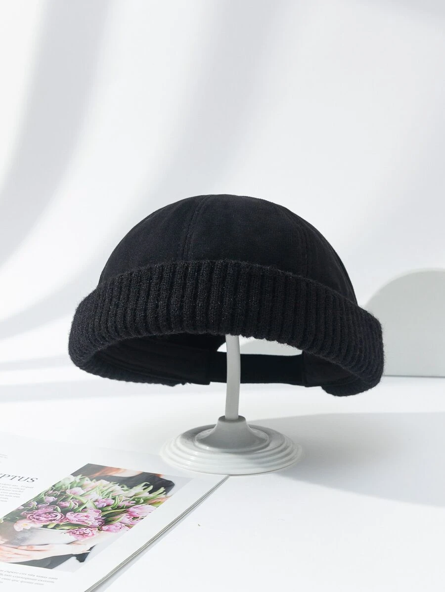 Hombres Gorro docker unicolor | Moda de Mujer | SHEIN Colombia