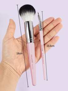 MAANGE 18pcs Pink Makeup Brush Set - Pink - View 3