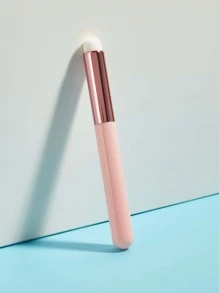 1入組遮瑕刷海綿結尾專業化妝刷化妝刷臉部刷適合在家旅行或外出使用 - 淺粉色 - 查看 5