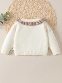 Baby Ruffle Trim Jumper