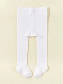 聖誕1雙嬰兒素色襪子