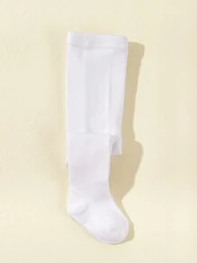 聖誕1雙嬰兒素色襪子