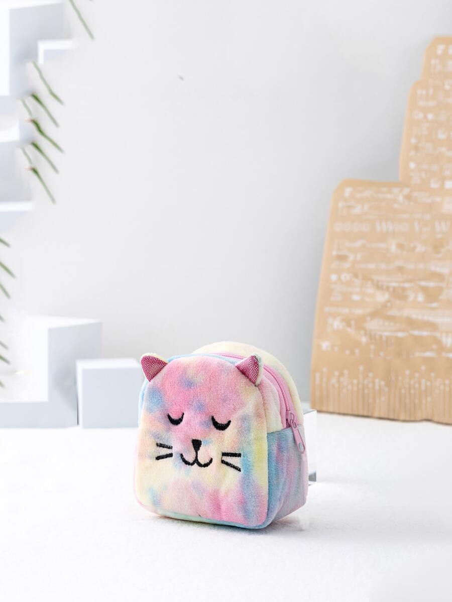 女孩卡通圖案零錢包 - 彩色 - 查看 1