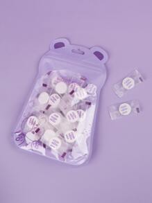 BIODE RUO Hydrotheraqy Wet, Comprimir hoja de papel facial comprimida, 30 piezas DIY Hoja de cara comprimida Desechable Empaque independiente Especial Limpio y sin tazón sanitario