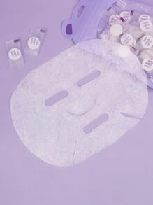 BIODE RUO Hydrotheraqy Wet, Comprimir hoja de papel facial comprimida, 30 piezas DIY Hoja de cara comprimida Desechable Empaque independiente Especial Limpio y sin tazón sanitario