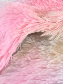 1pair Tie Dye Plush Pillowcase Without Filler - Multicolor - View 2