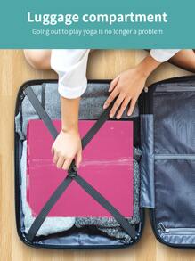 1 pieza Alfombra Yoga 183*61CM plegable - Multicolor - Ver 5