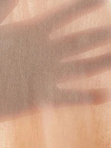 Shorts de fajas unicolor - Albaricoque - Ver 6