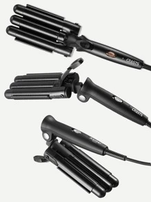 CRASTS 1 pieza Plancha para rizar el cabello - Negro - Ver 6