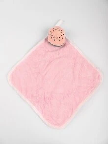 1pc Watermelon Decor Washcloth - Multicolor - View 4