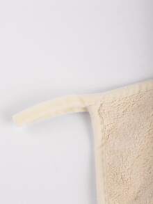 Car & Slogan Embroidered Washcloth - Multicolor - View 3